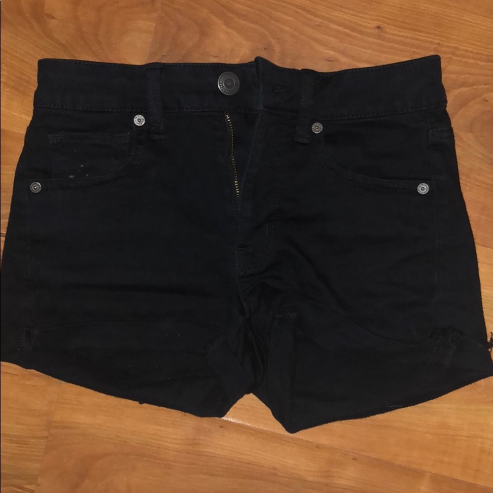 High waisted American eagle jean shorts